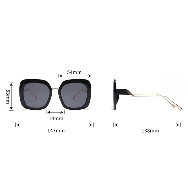 women eyeglasses 2018 brand square wholesale lady oversized new luxury fashion vintage oculos sun glasses shades sunglasses mqdhw, White;black
women eyeglasses 2018 brand square wholesale lady oversized new luxury fashion vintage oculos sun glasses shades sunglasses mqdhw, White;black