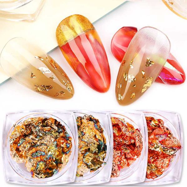1 box irregular sequins flakes aluminum nail foil paillette shiny gold silver glitter powder sparkly spangles manicures sticker, Silver;gold
1 box irregular sequins flakes aluminum nail foil paillette shiny gold silver glitter powder sparkly spangles manicures sticker, Silver;gold