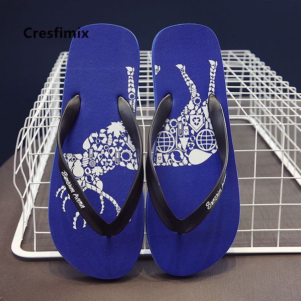 slippers cresfimix male fashion plus size animal printed flip flops men cool anti skid beach black chanclas de mujer c5737c
slippers cresfimix male fashion plus size animal printed flip flops men cool anti skid beach black chanclas de mujer c5737c