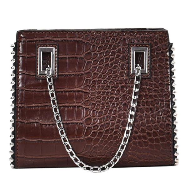 2020 fashion leather handbag for women casual shoulder bag female chain rivet messenger bag new crocodile flap
2020 fashion leather handbag for women casual shoulder bag female chain rivet messenger bag new crocodile flap