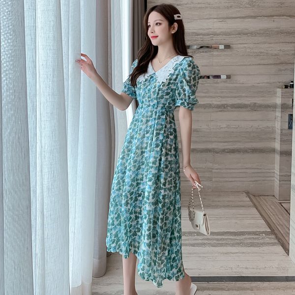 coigarsam 3xl plus size floral print women long dress new peter pan collar dresses green 858, Black;gray
coigarsam 3xl plus size floral print women long dress new peter pan collar dresses green 858, Black;gray