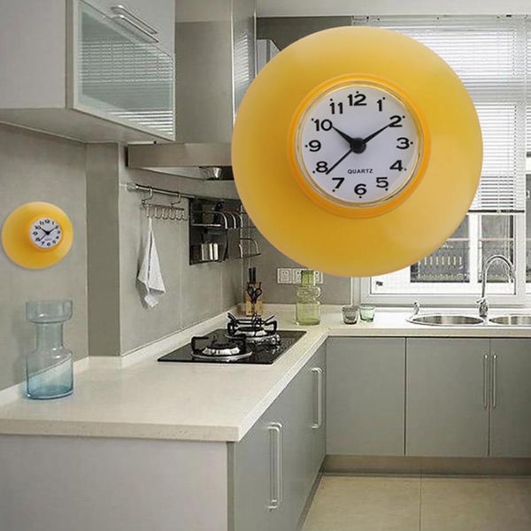waterproof bathroom kitchen round suction cup refrigerator wall clock decoration little cute clock a decor to the environment
waterproof bathroom kitchen round suction cup refrigerator wall clock decoration little cute clock a decor to the environment