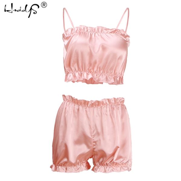 women's sleeveless striped ruffle cami & shorts pajama sets 2019 summer short pyjamas suit sleepwear women casual clothes, Black;red
women's sleeveless striped ruffle cami & shorts pajama sets 2019 summer short pyjamas suit sleepwear women casual clothes, Black;red