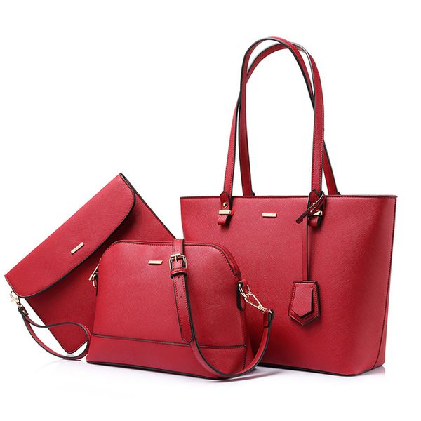 women shoulder bags crossbody bags for ladies large tote bag set 3 pcs clutch and purse luxury handbag women designer
women shoulder bags crossbody bags for ladies large tote bag set 3 pcs clutch and purse luxury handbag women designer