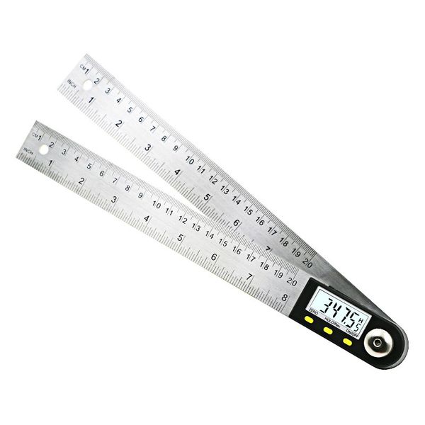 200mm digital protractor inclinometer goniometer level measuring tool electronic angle gauge stainless steel angle ruler
200mm digital protractor inclinometer goniometer level measuring tool electronic angle gauge stainless steel angle ruler