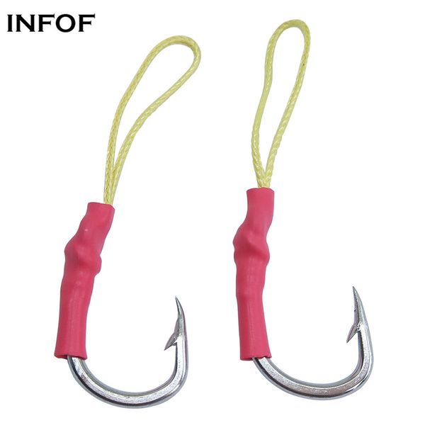steel fishing hooks with line kev fishhooks barbed sea hooks fishing tackle size 4/0 to 10/0
steel fishing hooks with line kev fishhooks barbed sea hooks fishing tackle size 4/0 to 10/0