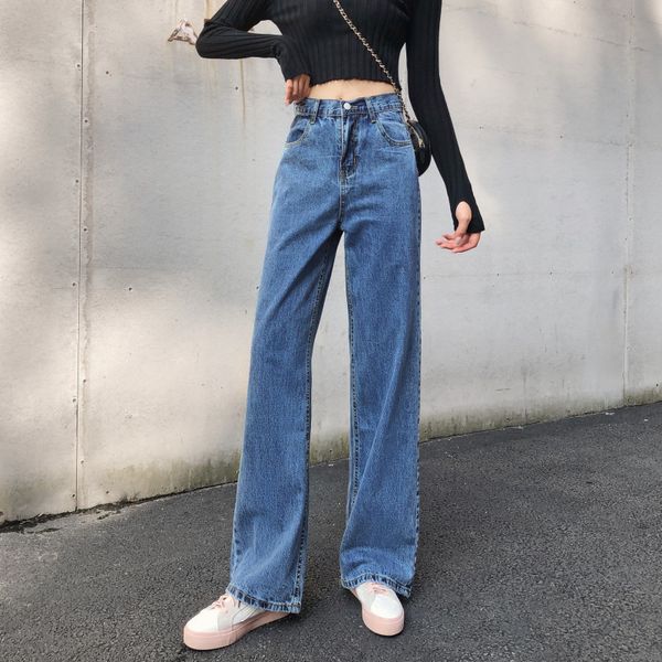 slim jeans woman elasticated high waist wide leg denim pants 90s blue streetwear loose female jeans palazzo autumn 2020
slim jeans woman elasticated high waist wide leg denim pants 90s blue streetwear loose female jeans palazzo autumn 2020