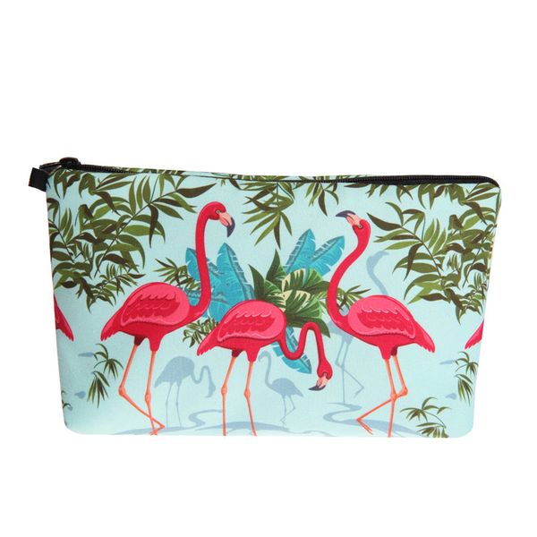 3d printing flamingo cosmetic bag fashion women makeup bags portable waterproof cosmetics pouchs for travel
3d printing flamingo cosmetic bag fashion women makeup bags portable waterproof cosmetics pouchs for travel