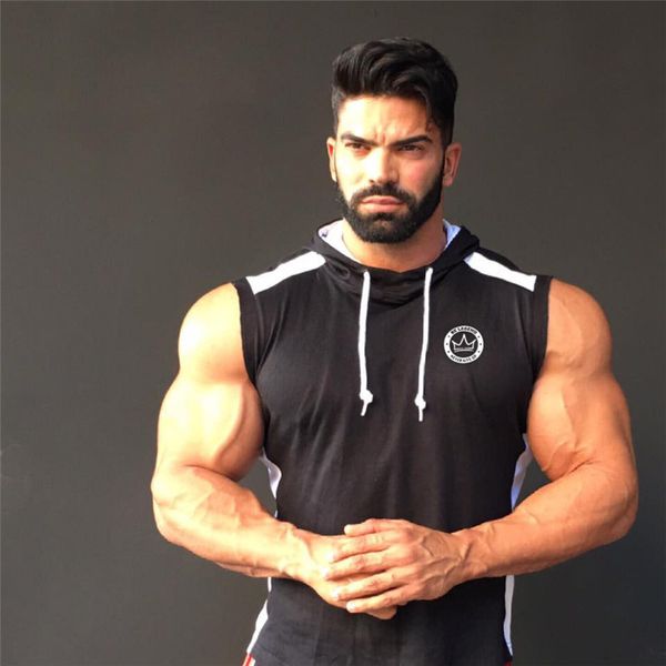 men hoodies gyms fitness bodybuilding letters printing sweatshirt fashion pullover sportswear male workout hooded jacket clothing, Black
men hoodies gyms fitness bodybuilding letters printing sweatshirt fashion pullover sportswear male workout hooded jacket clothing, Black