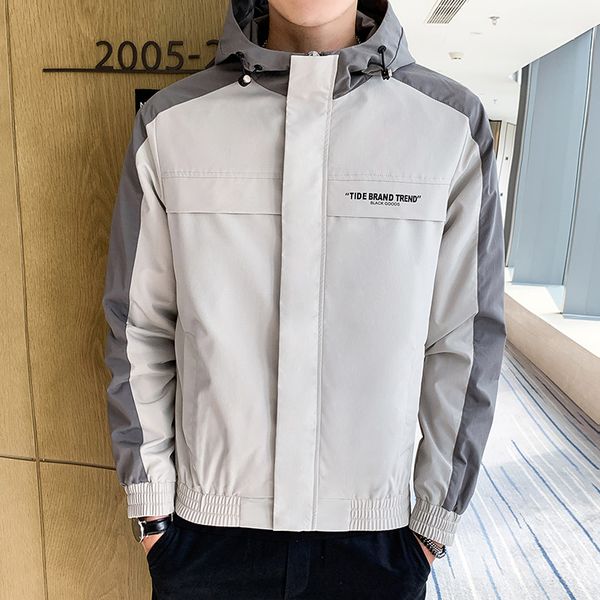 brand new men hooded jackets coat fashion patchwork men's jackets windproof m-4xl men coat, Black;brown
brand new men hooded jackets coat fashion patchwork men's jackets windproof m-4xl men coat, Black;brown