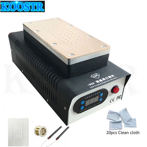 built-in dual vacuum pump manual separator double pump lcd screen splitter oca glue removal separator tbk-988
built-in dual vacuum pump manual separator double pump lcd screen splitter oca glue removal separator tbk-988