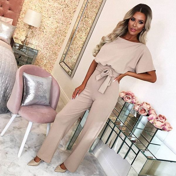 loose o neck short sleeve jumpsuit women romper chiffon solid lace up playsuits wide leg summer oversized women clothing, Black;white
loose o neck short sleeve jumpsuit women romper chiffon solid lace up playsuits wide leg summer oversized women clothing, Black;white