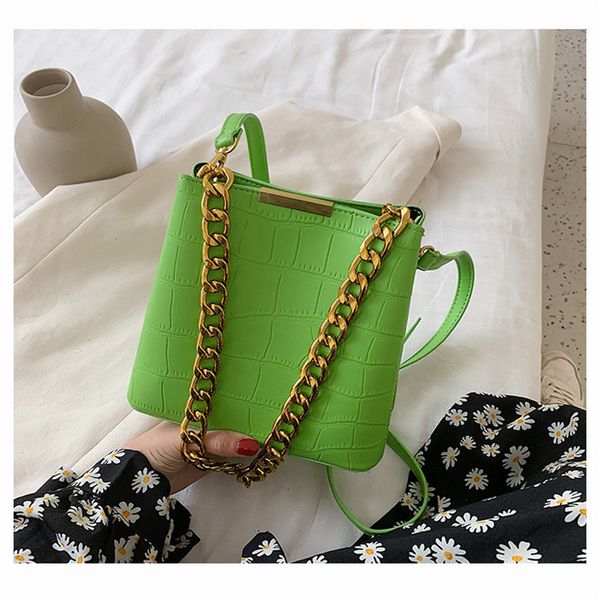 new summer pu leather alligator pattern bucket bags for women 2020 chain sac a main femme shoulder bag designer handbags
new summer pu leather alligator pattern bucket bags for women 2020 chain sac a main femme shoulder bag designer handbags