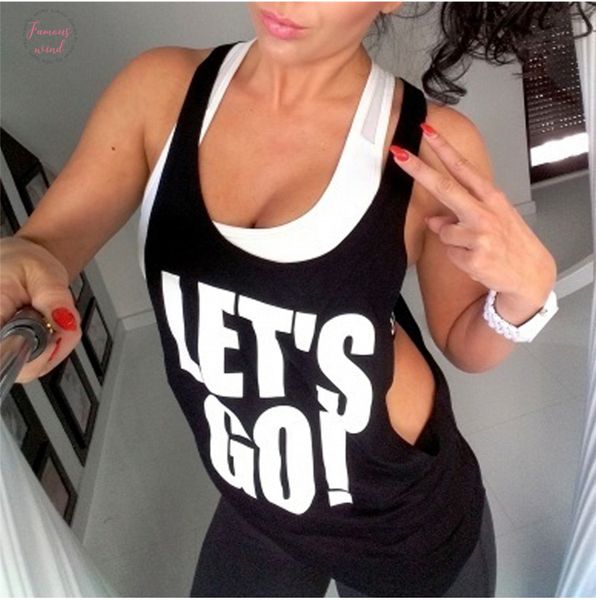 tank women polyester workout elegant ladies tank loose fitness running sports sleeveless shirts wear, White
tank women polyester workout elegant ladies tank loose fitness running sports sleeveless shirts wear, White