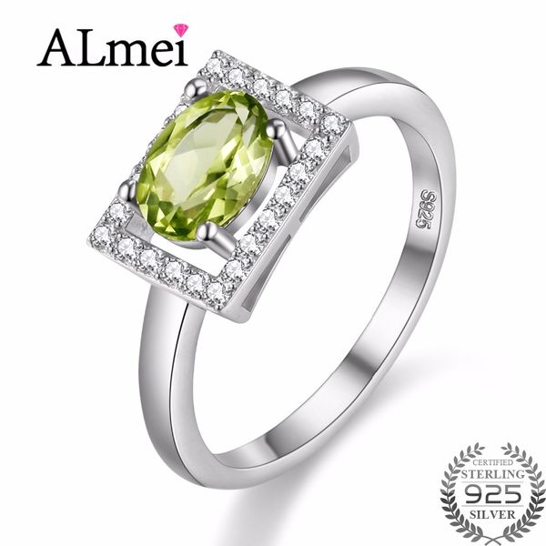 almei diamond jewelry 1ct peridot ring 925 sterling silver wedding rings for women gift with natural green stone 40%off fj056, Golden;silver
almei diamond jewelry 1ct peridot ring 925 sterling silver wedding rings for women gift with natural green stone 40%off fj056, Golden;silver