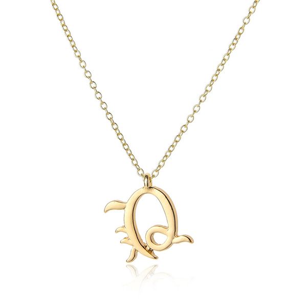 5pc charm usa alphabet name initial letter -q pendant necklace monogram america english word sign lucky mother men's women's famil, Silver
5pc charm usa alphabet name initial letter -q pendant necklace monogram america english word sign lucky mother men's women's famil, Silver