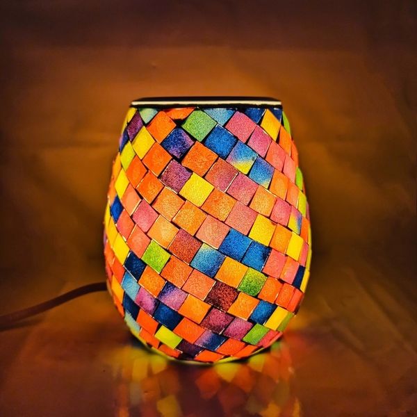 essential oil diffuser mosaic glass fragrance warmer candle waxing warmer burner melt wax cube melter fragrance warmer ideal
essential oil diffuser mosaic glass fragrance warmer candle waxing warmer burner melt wax cube melter fragrance warmer ideal