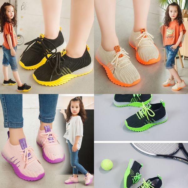 girls' 2020 boys' mesh sports running sports shoes breathable medium and large children's soft bottom running shoes comfortab, Black
girls' 2020 boys' mesh sports running sports shoes breathable medium and large children's soft bottom running shoes comfortab, Black