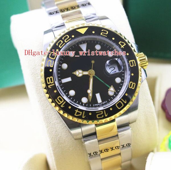5 style two tones wristwatches 40mm 116713 116713ln ceramic bezel 18k gold & steel 2813 movement mechanical automatic mens watch watches, Slivery;brown
5 style two tones wristwatches 40mm 116713 116713ln ceramic bezel 18k gold & steel 2813 movement mechanical automatic mens watch watches, Slivery;brown