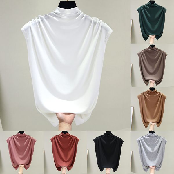 spring leisure time turtleneck blouse women sleeveless pure color ladies 8 colors comfortable cotton fabrics shirts#3, White
spring leisure time turtleneck blouse women sleeveless pure color ladies 8 colors comfortable cotton fabrics shirts#3, White