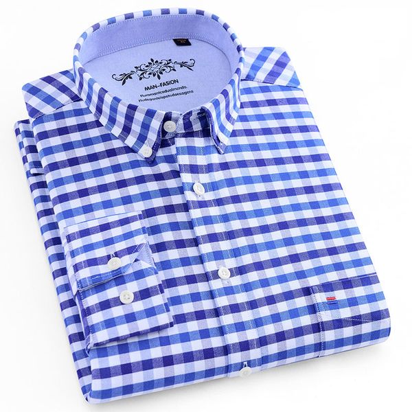 men's oxford casual shirts button-down collar regular fit checked long sleeve fashion new printed/plaid shirt, White;black
men's oxford casual shirts button-down collar regular fit checked long sleeve fashion new printed/plaid shirt, White;black