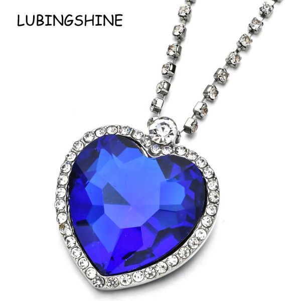 romantic ocean blue red heart pendant chain necklace austria crystal chocker for women bridal wedding jewelry gift, Silver
romantic ocean blue red heart pendant chain necklace austria crystal chocker for women bridal wedding jewelry gift, Silver