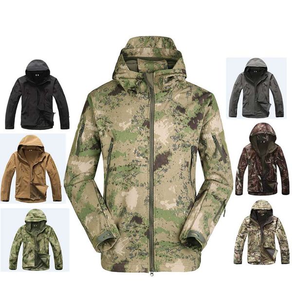 warm camouflage hunting suit soft shell 3 layer composite fabric outdoor camouflage breathable waterproof hunting men's jacket, Camo;black
warm camouflage hunting suit soft shell 3 layer composite fabric outdoor camouflage breathable waterproof hunting men's jacket, Camo;black