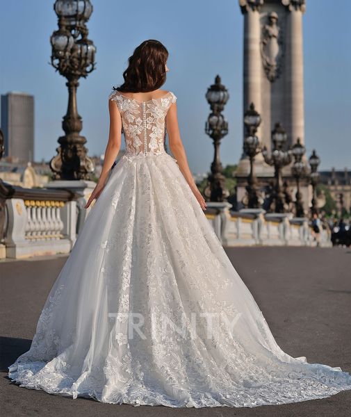 charming ivory tulle scoop applique beads a-line wedding dresses bridal pageant dresses wedding attire dresses custom size 2-18 kf1226301, White
charming ivory tulle scoop applique beads a-line wedding dresses bridal pageant dresses wedding attire dresses custom size 2-18 kf1226301, White
