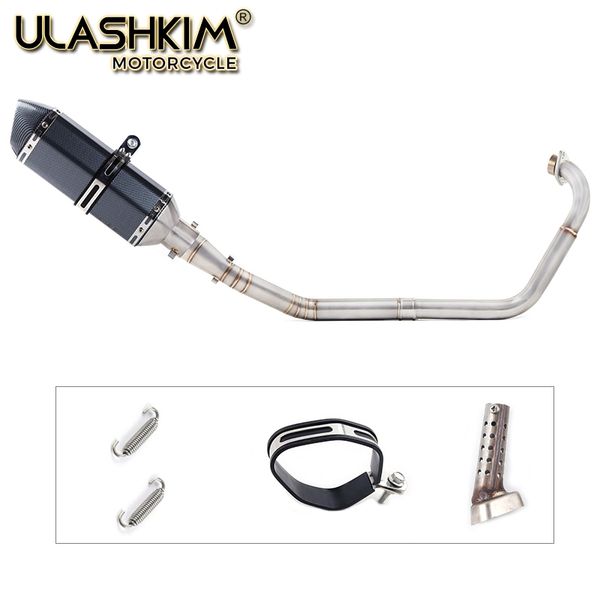 motorcycle full exhaust escape system modifed middle link pipe slip on for yamaha yzf-r15 r5 mt-15 mt 15 125 2008-2017
motorcycle full exhaust escape system modifed middle link pipe slip on for yamaha yzf-r15 r5 mt-15 mt 15 125 2008-2017