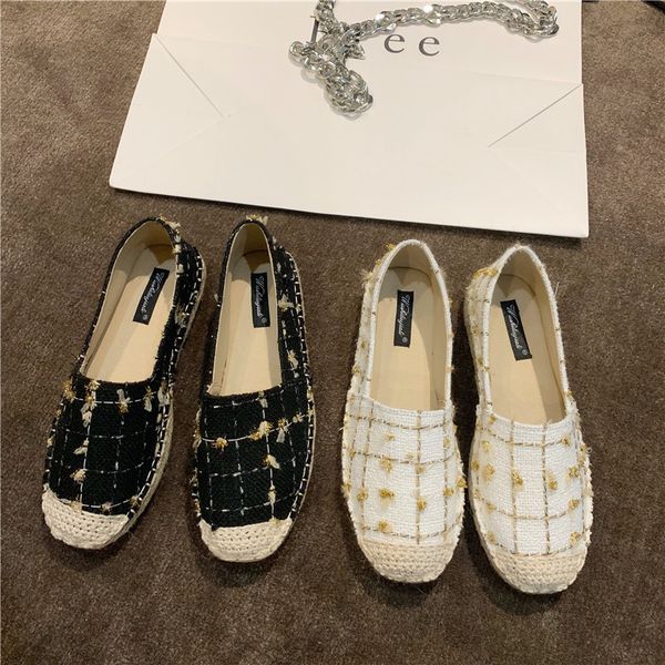 2020 designers women espadrilles white canvas shoes woman slip on loafers ladies casual flats ulzzang fashion footwear black
2020 designers women espadrilles white canvas shoes woman slip on loafers ladies casual flats ulzzang fashion footwear black