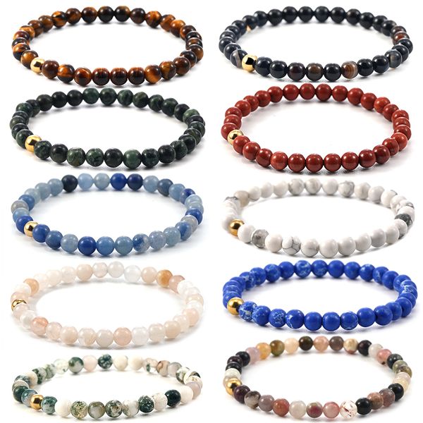 6mm tiger eye agate amethyst turquoise strands rope beaded bracelets for women men healing handmade natural stone elastic yoga fashion desig, Black
6mm tiger eye agate amethyst turquoise strands rope beaded bracelets for women men healing handmade natural stone elastic yoga fashion desig, Black