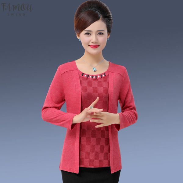 fake two pieces t shirt kimono sleeve women long sleeve pullovers spring fall new fashion mother plus size o neck tee, White
fake two pieces t shirt kimono sleeve women long sleeve pullovers spring fall new fashion mother plus size o neck tee, White