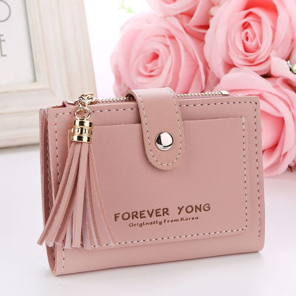 women simple wallet card holder fashion handbag letters tassel short wallet coin purse card holders hasp zipper handbag, Red;black
women simple wallet card holder fashion handbag letters tassel short wallet coin purse card holders hasp zipper handbag, Red;black