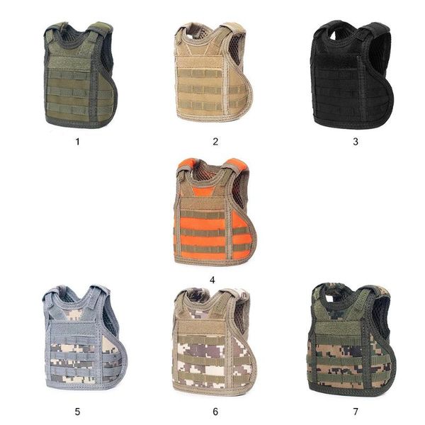 tactical beer molle mini miniature hunting vests beverage cooler adjustable shoulder straps for bottle decor, Camo;black
tactical beer molle mini miniature hunting vests beverage cooler adjustable shoulder straps for bottle decor, Camo;black
