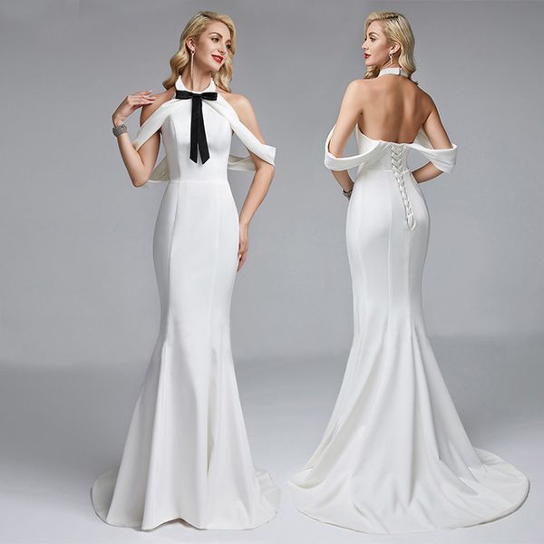 new women wear halterneck evening long backless formal full dresse short skirts slim ol v-neck fashion girl simple party ball halt top, White;black
new women wear halterneck evening long backless formal full dresse short skirts slim ol v-neck fashion girl simple party ball halt top, White;black