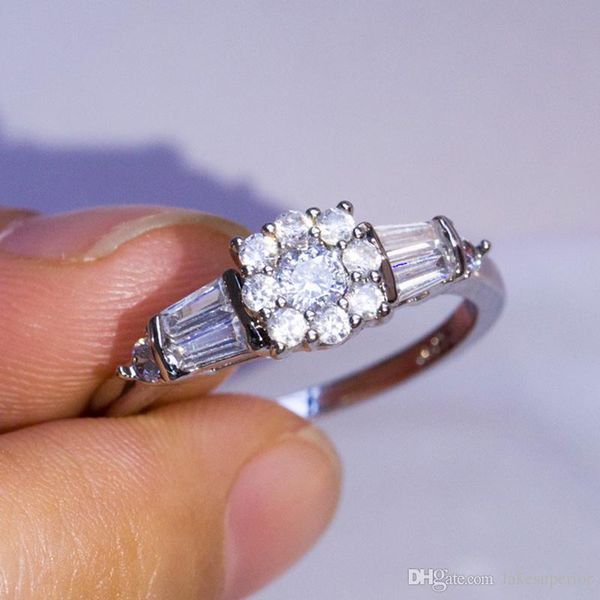 ювелирные изделия цветка циркон бриллиантовое кольцо bling bling обручальное кольцо обручальное для женщин подарок для любви girlfriend высо, Silver
ювелирные изделия цветка циркон бриллиантовое кольцо bling bling обручальное кольцо обручальное для женщин подарок для любви girlfriend высо, Silver