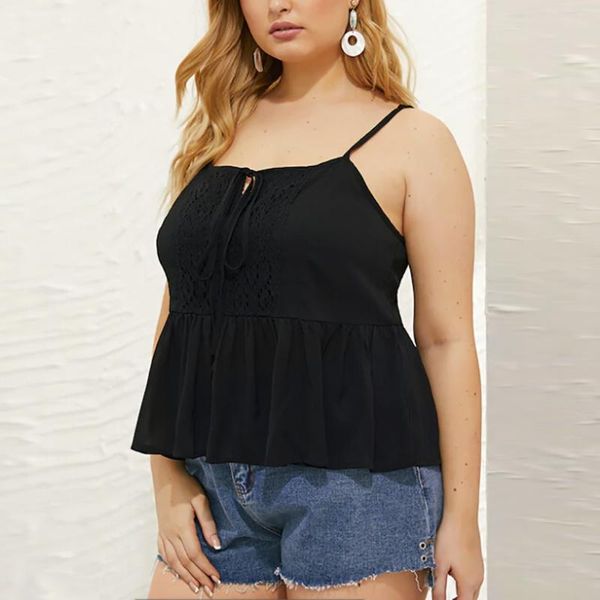 2020 plus size women clothes summer solid color camisole spaghetti strap square collar ruched women clothes elegant, White
2020 plus size women clothes summer solid color camisole spaghetti strap square collar ruched women clothes elegant, White
