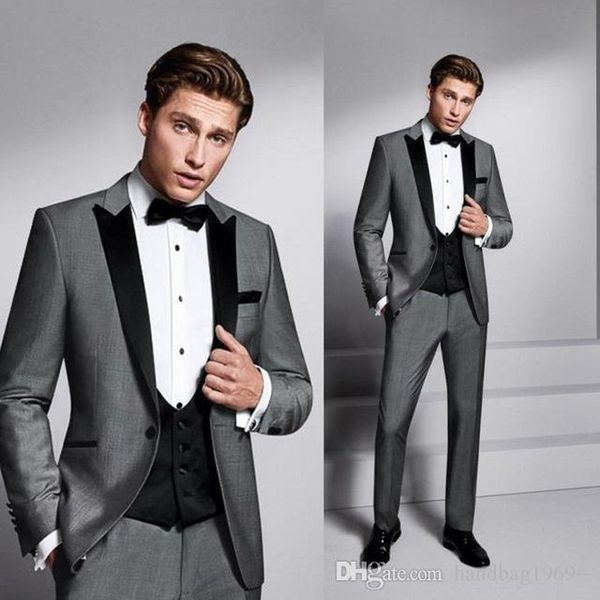 latest design one button gray groom tuxedos peak lapel groomsmen man mens wedding suits (jacket+pants+vest+tie) d:280, Black;gray
latest design one button gray groom tuxedos peak lapel groomsmen man mens wedding suits (jacket+pants+vest+tie) d:280, Black;gray