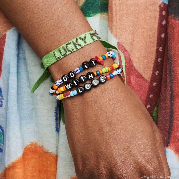 boho vsco girl letter bead bracelet 3pcs/set beach rope bracelets charm elastic bangles wrist chain statement jewelry accessories gift, Black
boho vsco girl letter bead bracelet 3pcs/set beach rope bracelets charm elastic bangles wrist chain statement jewelry accessories gift, Black