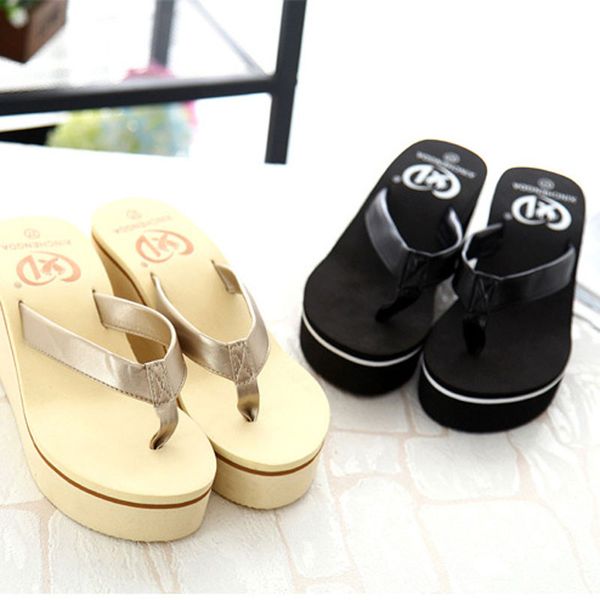 slippers women casual new fashion summer flip flops sandals bohemian muffin slope with sandals tongs femme ete shoes, Black
slippers women casual new fashion summer flip flops sandals bohemian muffin slope with sandals tongs femme ete shoes, Black