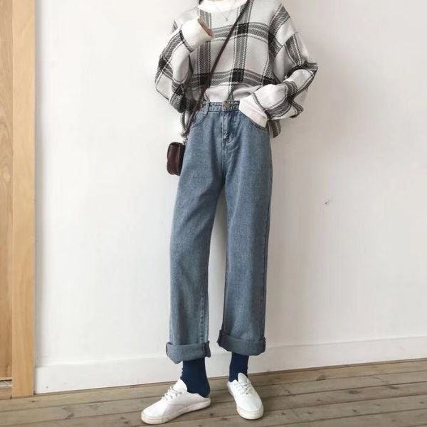yamdi vintage denim pants women solid jeans woman solid slim button vintage 2020 spring summer pantalon high waist pocket, Blue
yamdi vintage denim pants women solid jeans woman solid slim button vintage 2020 spring summer pantalon high waist pocket, Blue