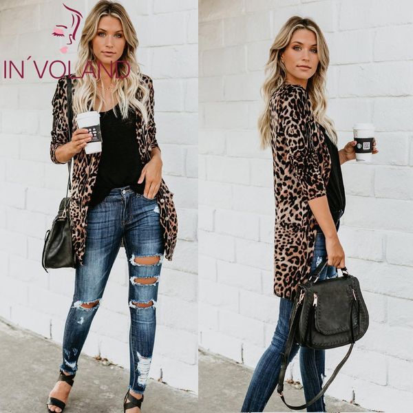pocket print casual front cardigan spring button leopard street sleeve casual women outdoor open button etc autumn long, White;black
pocket print casual front cardigan spring button leopard street sleeve casual women outdoor open button etc autumn long, White;black