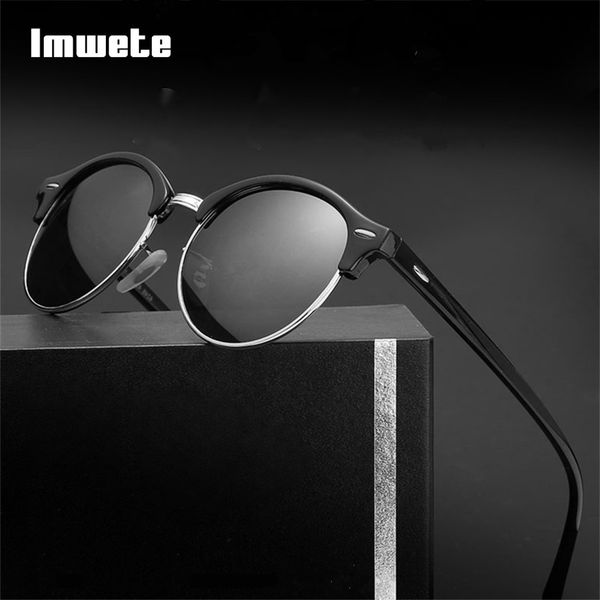 imwete classic polarized sunglasses men women retro brand designer driving sun glasses vintage uv400 polaroid mirror sunglass, White;black
imwete classic polarized sunglasses men women retro brand designer driving sun glasses vintage uv400 polaroid mirror sunglass, White;black