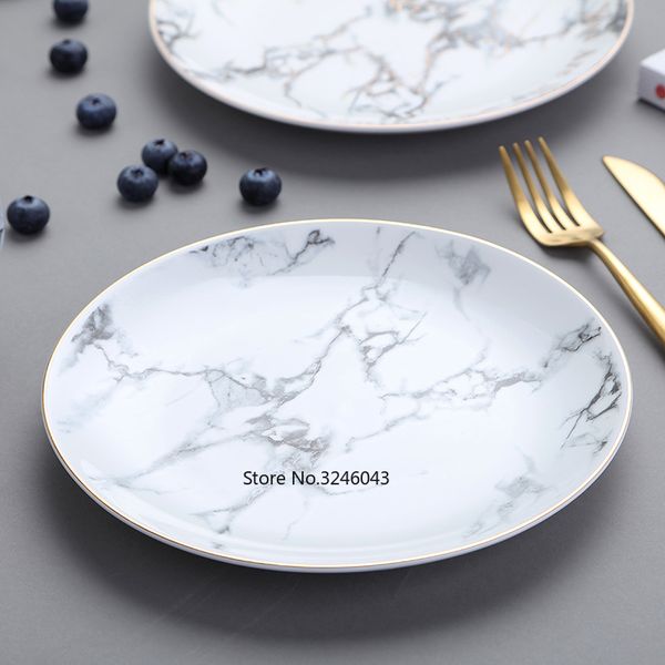 европейский стиль мраморные плиты керамические dinner set золотой inlay фарфор десерт тарелка стейк салат закуска торт тарелки посуда
европейский стиль мраморные плиты керамические dinner set золотой inlay фарфор десерт тарелка стейк салат закуска торт тарелки посуда