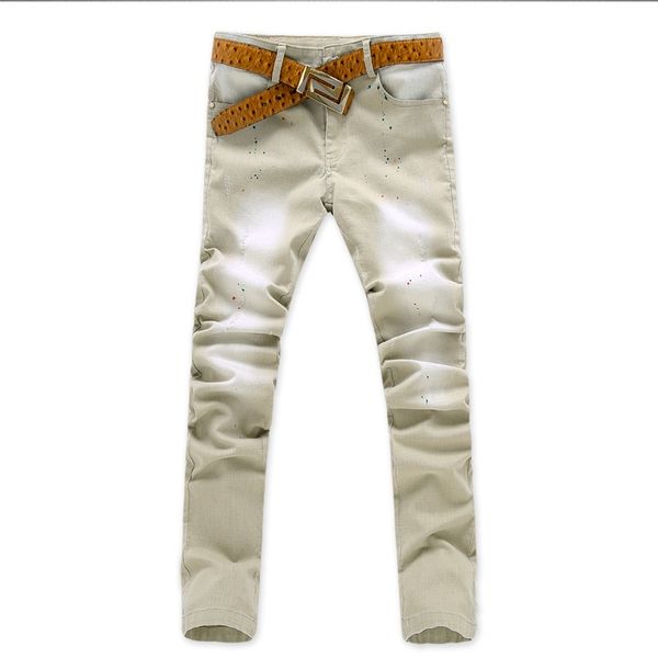 men skinny jeans pants cotton washed trousers pantalon homme 3 colors 28-36 cyg31, Blue
men skinny jeans pants cotton washed trousers pantalon homme 3 colors 28-36 cyg31, Blue