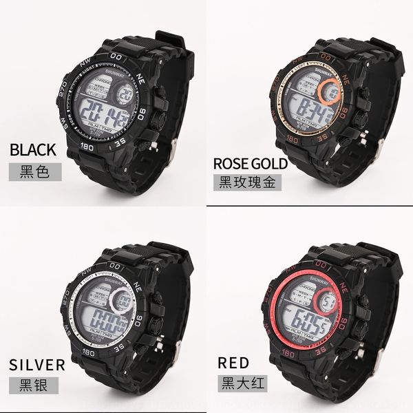 shengwei sports wind men's waterproof sports student round electronic gift electronic watch watch watch, Blue
shengwei sports wind men's waterproof sports student round electronic gift electronic watch watch watch, Blue
