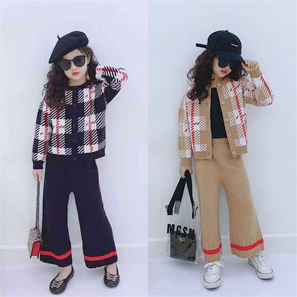 2pcs wlg girl clothing set kids autumn fashion plaid coat and pant set baby girl khaki dark blue party clothes, White
2pcs wlg girl clothing set kids autumn fashion plaid coat and pant set baby girl khaki dark blue party clothes, White