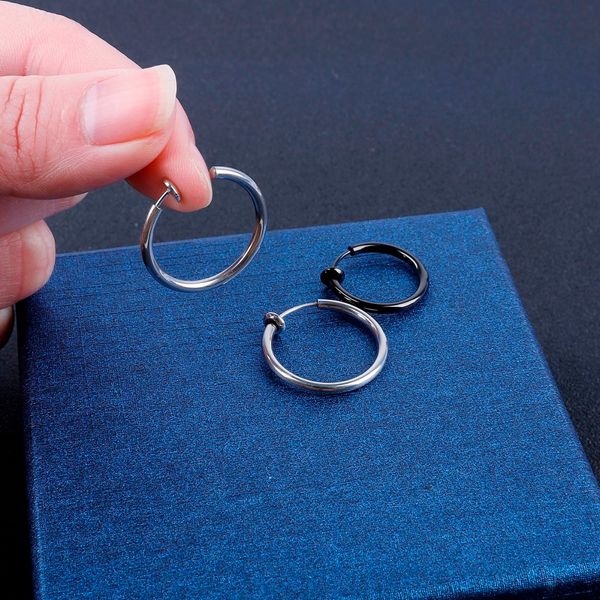 no hole clip earrings silver gold stainless steel round earring for women men ear rings clip colored creoles circle earrings
no hole clip earrings silver gold stainless steel round earring for women men ear rings clip colored creoles circle earrings