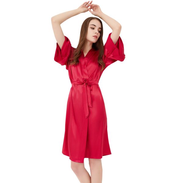 2019 bridal party robe letter bride robe women short satin wedding kimono bathrobe sleepwear bridesmaid spa robes for ladies, Black;red
2019 bridal party robe letter bride robe women short satin wedding kimono bathrobe sleepwear bridesmaid spa robes for ladies, Black;red