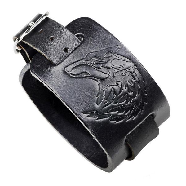 bracelets jewelry vintage fashion real leather wolf head emboss punk rock charm bracelets wholesale lbr006, Golden;silver
bracelets jewelry vintage fashion real leather wolf head emboss punk rock charm bracelets wholesale lbr006, Golden;silver